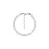 Bracelet б23017-24 с cultured pearl из cеребра