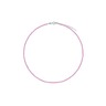 Necklace кл23017-19 с pink quartz из cеребра