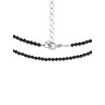 Necklace кл23017-62 с spinel из cеребра