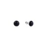 Stud earrings с23010-06 с aventurine из cеребра